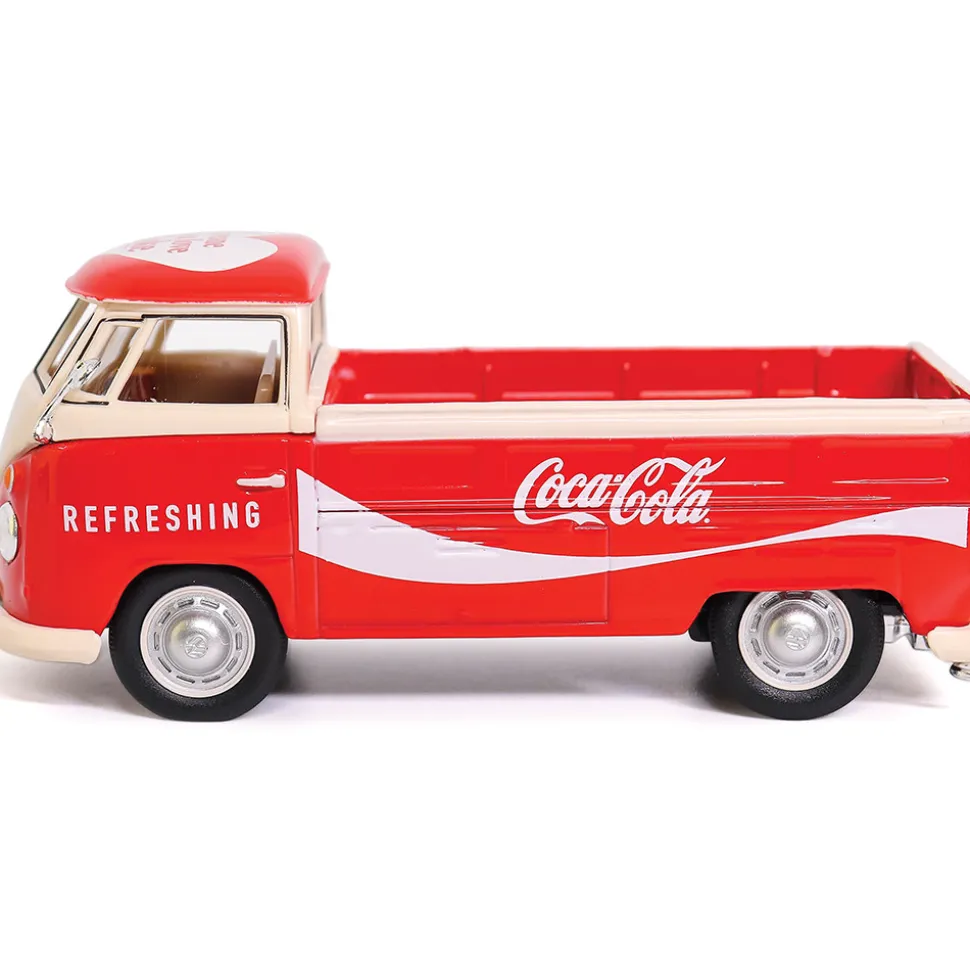 1962 Volkswagen Coca-Cola T1 pickup Red/White 1:43 Scale Diecast Model Truck by Motor City Classics