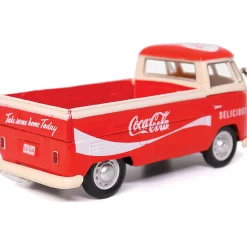 1962 Volkswagen Coca-Cola T1 pickup Red/White 1:43 Scale Diecast Model Truck by Motor City Classics