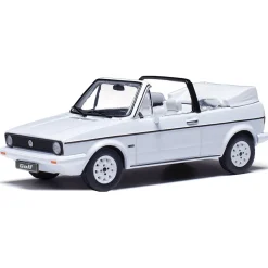 1981 Volkswagen Golf Cabriolet (Mk I) - White 1:43 Scale Diecast Model Car by IXO Models