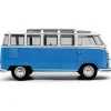 1962 Volkswagen T1 Samba - Blue/White 1:18 Scale Diecast Model Car by Solido