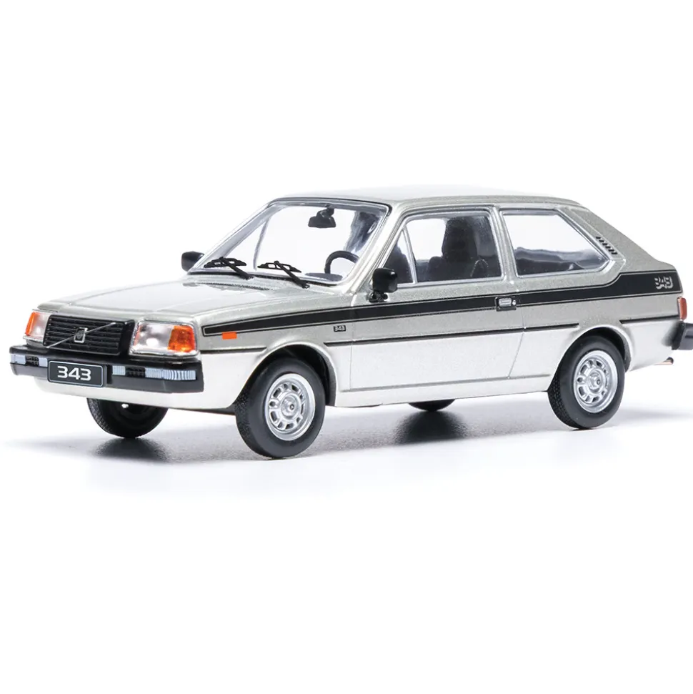 1976 Volvo 343 - Silver 1:43 Scale Diecast Model Truck by IXO Models