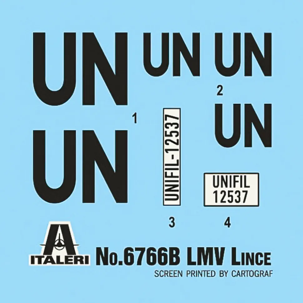 VTLM Lince 1/35 Kit 1:35 scale Plastic by Italeri