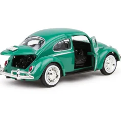 1966 VW Beetle - green 1:24 Scale Diecast Model by Motormax