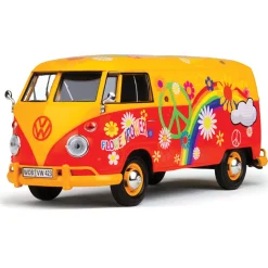 VW Flower Power Microbus 1:24 Scale Diecast Model by Motormax