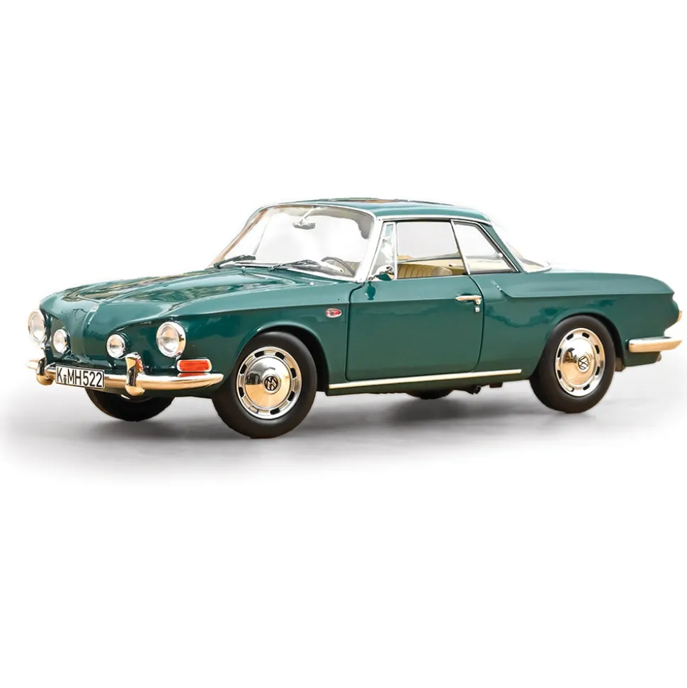 1963 VW Karmann Ghia 1500 - Smaragd Green 1:18 Scale Diecast Model Car by Norev