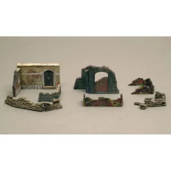 Walls And Ruins II 1/72 Kit 1:72 Scale Plastic Model Kit by Italeri