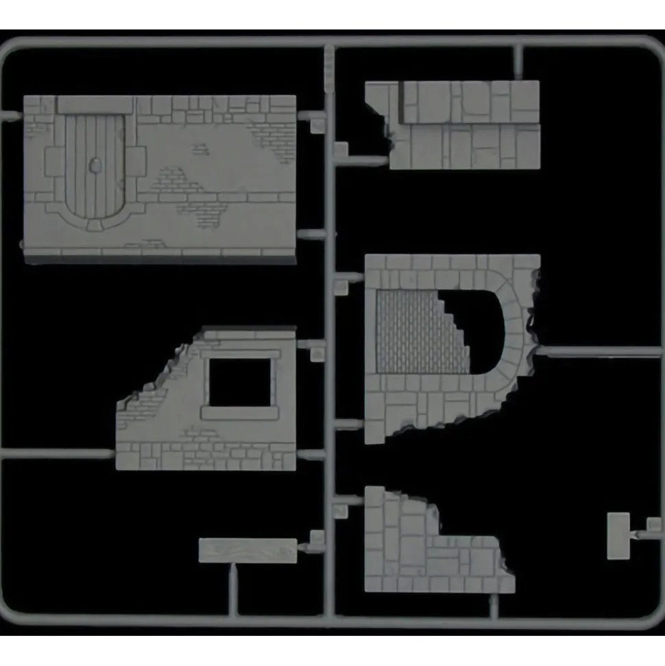 Walls And Ruins II 1/72 Kit 1:72 Scale Plastic Model Kit by Italeri