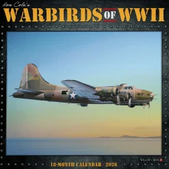 WARBIRDS OF WWII 2026 WALL CALENDAR 53096 by Willow Creek Press, Inc.