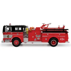 Ward LaFrance Fire Engine: Chicago Fire Department 1:87 Scale Diecast Model Truck by Iconic Replicas