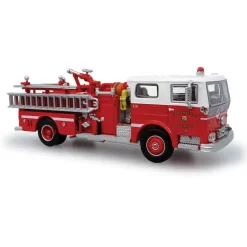 Ward LaFrance Fire Engine: San Francisco Fire Department 1:87 Scale Diecast Model Truck by Iconic Replicas