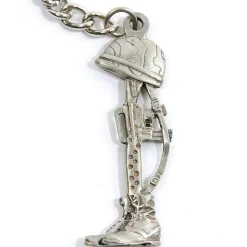 War Memorial Keychain K456 Pewter by Sparta Pewter USA