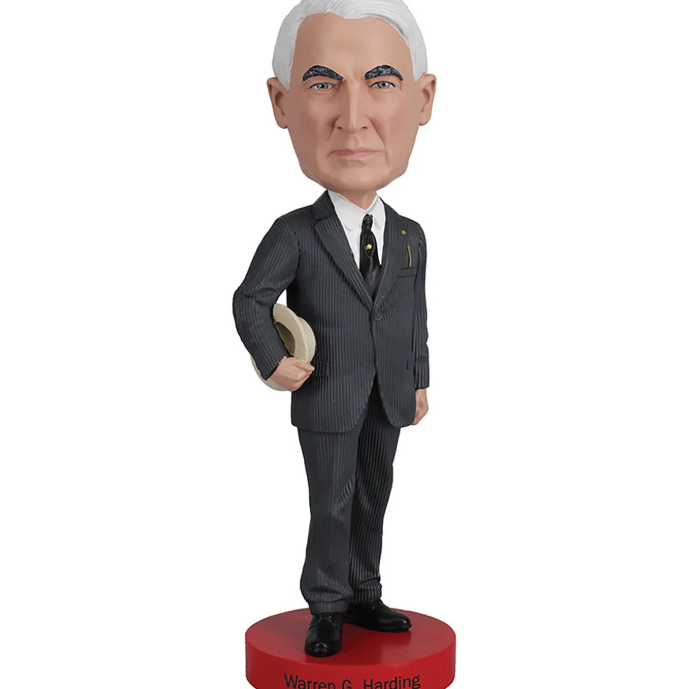 Warren G Harding Bobblehead Royal Bobbles (RB1395) Resin by Royal Bobbles