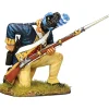 Washington's Guard Co. Kneeling Reach Cartridge 1/30 Figure K&C (AR080) 1:30 scale Metal by King and Country