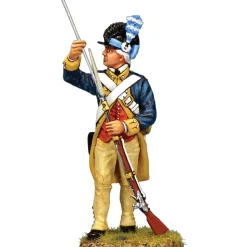 Washington's Guard Co. Standing w/ Ramrod 1/30 Figure K&C (AR082) 1:30 scale Metal by King and Country