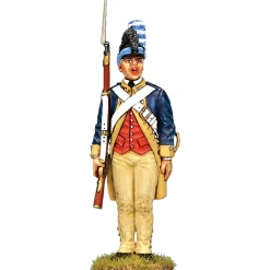 Washington's Guard Co. Standing Shouting Orders 1/30 Figure K&C (AR081) 1:30 scale Metal by King and Country