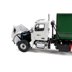 Waste Management Peterbilt Model 567 with 40 Yard Roll-Off Container 1:34 Scale Diecast Model Truck by First Gear