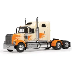 2000 Western Star 4900 - White & Orange 1:43 Scale Diecast Model Truck by IXO Models
