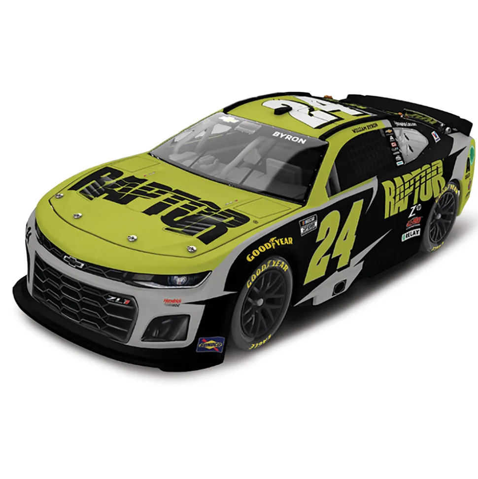 2025 William Byron Chevrolet Camaro - Raptor Elite NASCAR Diecast 1:24 Scale Diecast Model Car by Lionel Racing