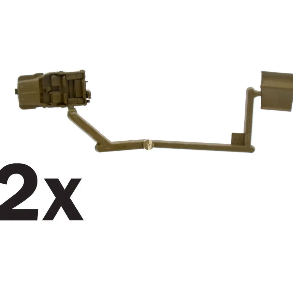 Willys Jeep ¼ ton 4x4 1/72 Kit 1:72 Scale Plastic Model Kit by Italeri