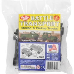 Willys M38A1 & Pickup Truck 1/32 Plastic Set Tim Mee (67930) 1:32 scale Plastic by Tim Mee