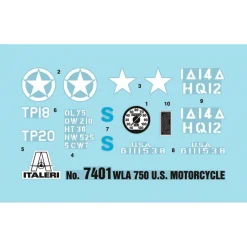 WLA 750 1/9 Kit 1:9 Scale Plastic Model Kit by Italeri