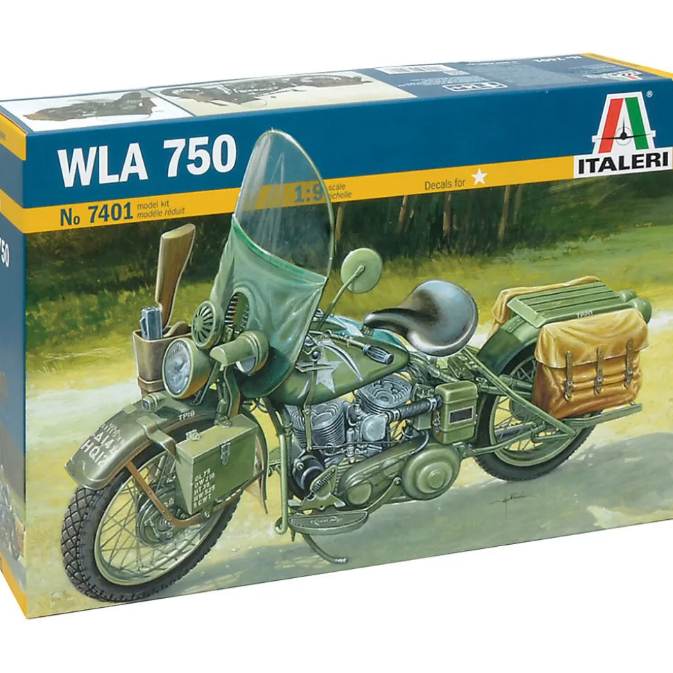 WLA 750 1/9 Kit 1:9 Scale Plastic Model Kit by Italeri