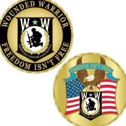 Wounded Warrior Challenge Coin CH0127 (CK019) Metal Alloy by Eagle Emblems