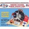 Wright Cyclone Radial Engine 1/12 Kit 1:12 Scale Plastic by Atlantis Models