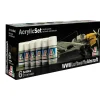 WWII Luftwaffe Aircraft Acrylic Paint Set Plastic Model Kit by Italeri