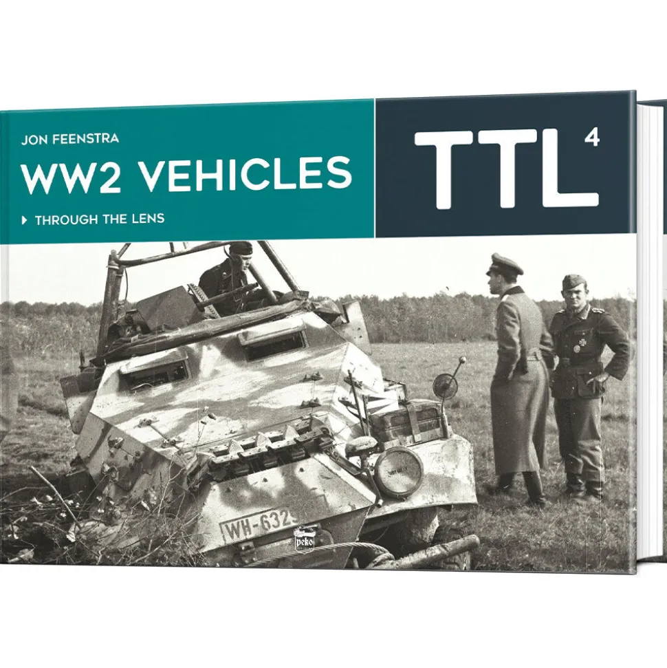 WW2 Vehicles: Through the Lens Vol. 4 CASEMATE - PEKO PUBLISHING (9786156602282) Hardcover by PeKo Publishing