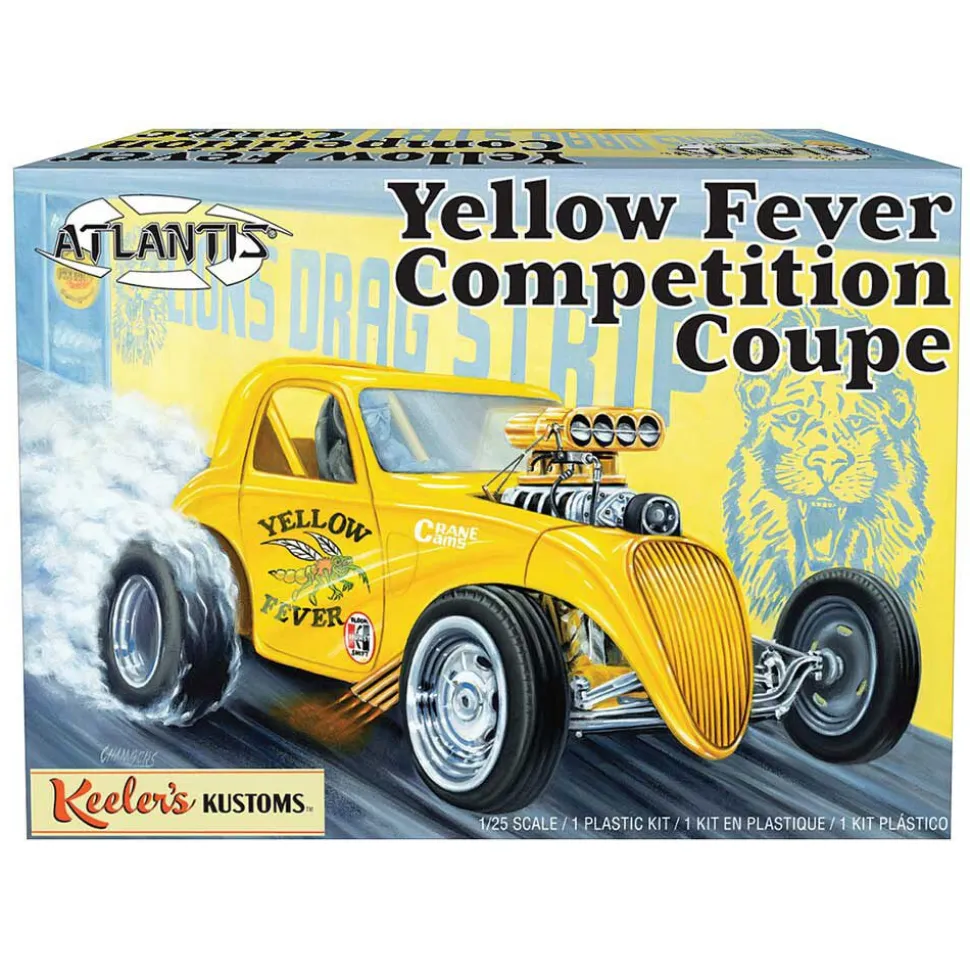 Yellow Fever Competition Coupe 1/25 Kit 1:25 Scale by Atlantis Models