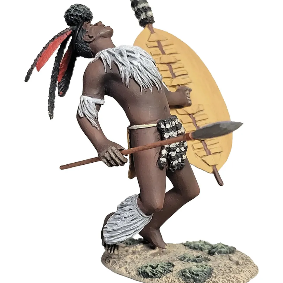 Zulu Casualty Falling Backward 1/30 Figure WILLIAM BRITAIN (20225) 1:30 scale Metal by William Britain