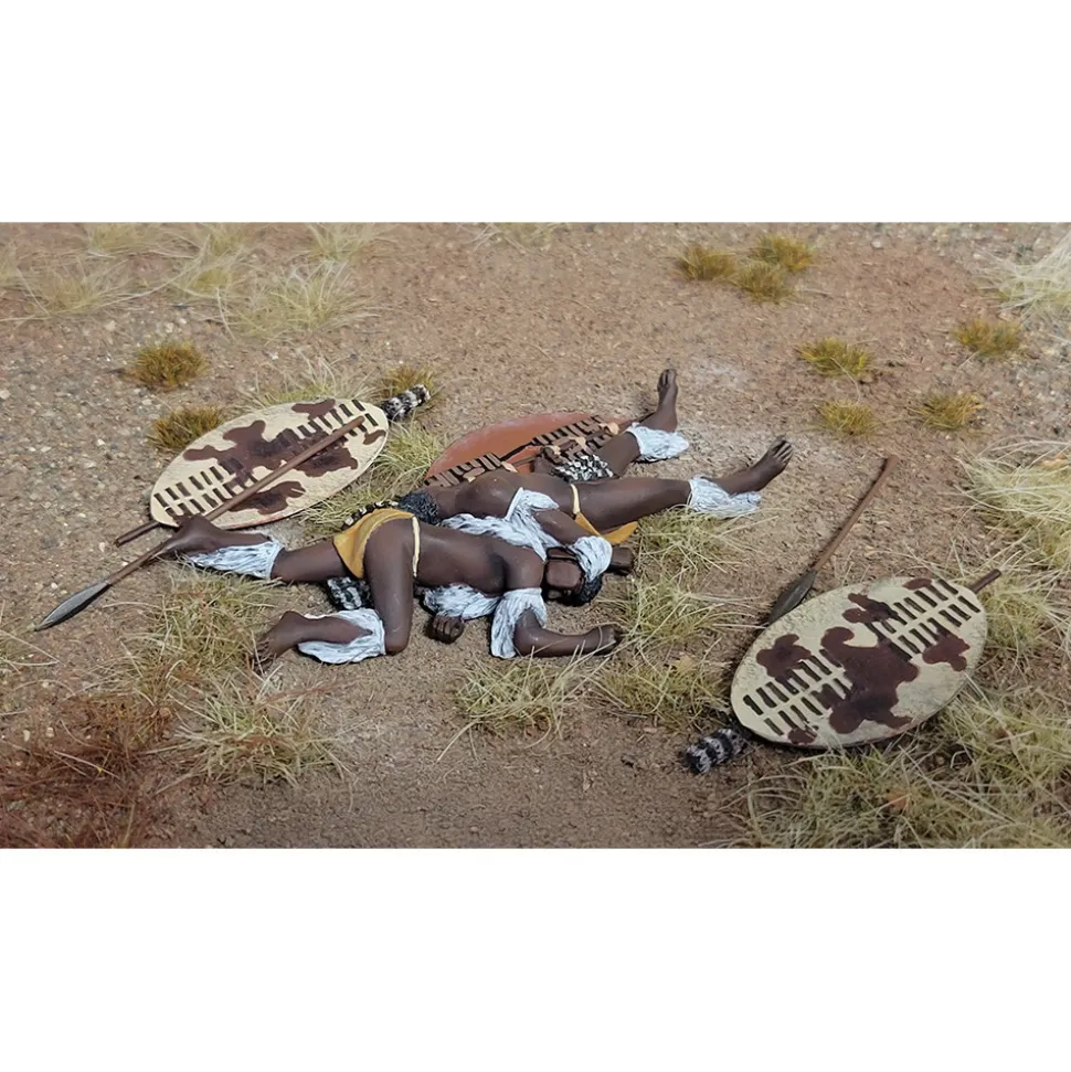Zulu Casualty 1/30 Figure Set WILLIAM BRITAIN (20226) 1:30 scale Metal by William Britain